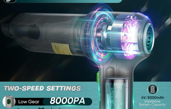 Brushed vs. Brushless Motors in Electric Air Dusters: Key Differences Explained