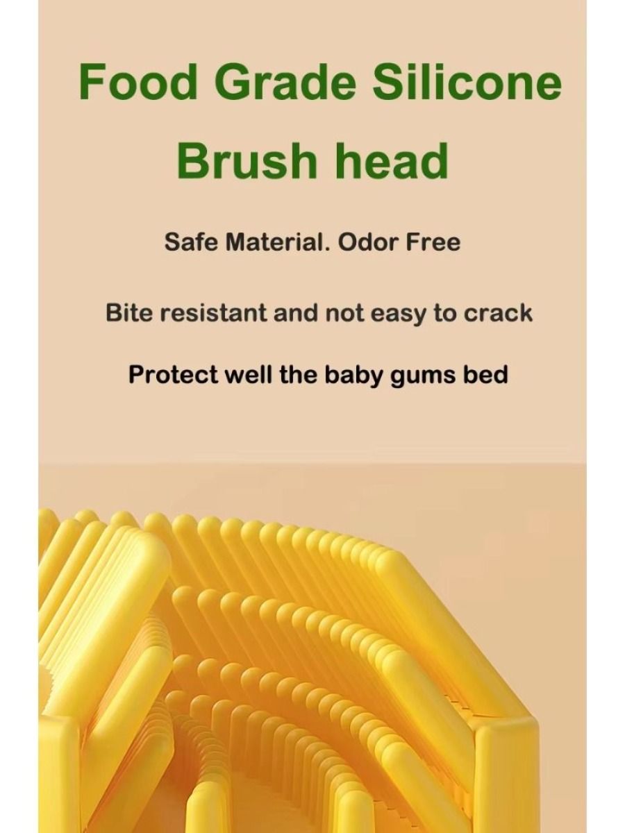 Children's Rechargeable Smart Electric Toothbrush USB 360 Degree U-Shaped Sonic Electric Toothbrush 3 Modes for Kids