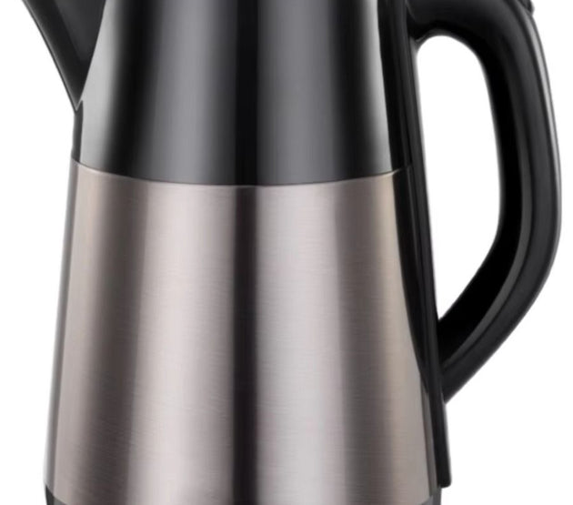 Two-layer Shell Not Scalding Hands Electric Thermal Kettle with Overheating Stainless Steel 1.8L Large Capacity