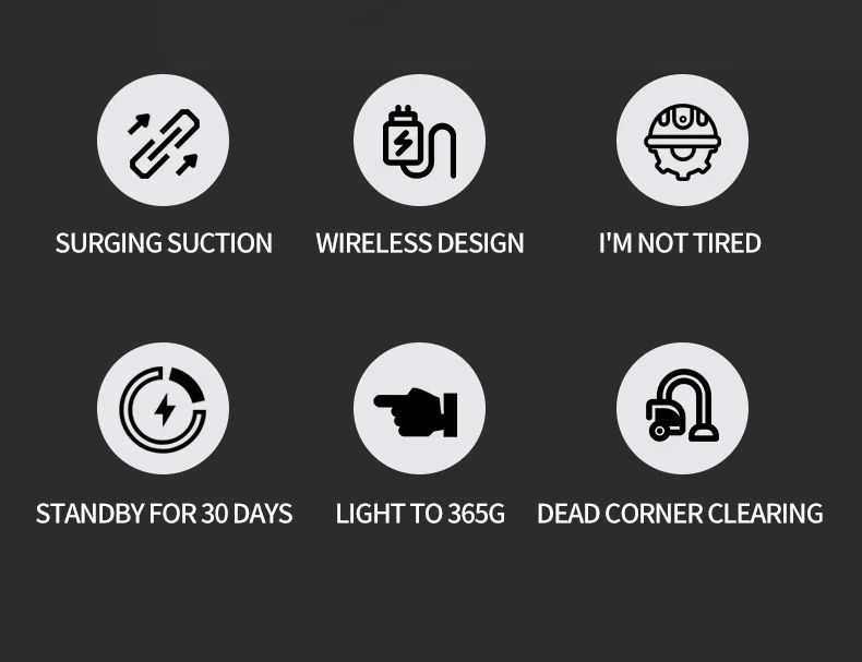 Handheld Vacuum Vacuum that can be charged using a wireless portable vacuum