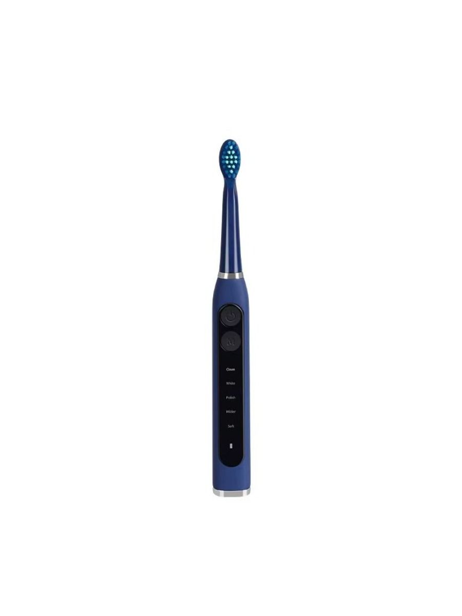 USB charges a portable electric toothbrush for adults containing 2 toothbrush heads and 5 operating modes
