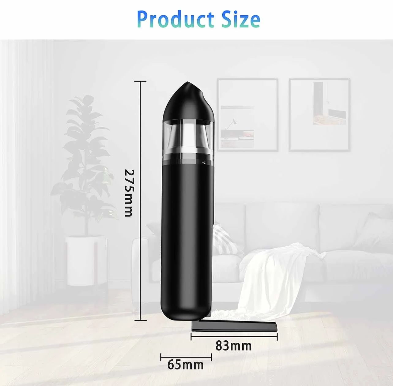 Portable Handheld Vacuum Cleaner, used for furniture, dust, pet hair, home upholstery, lightweight, easy-to-use electric vacuum cleaner.