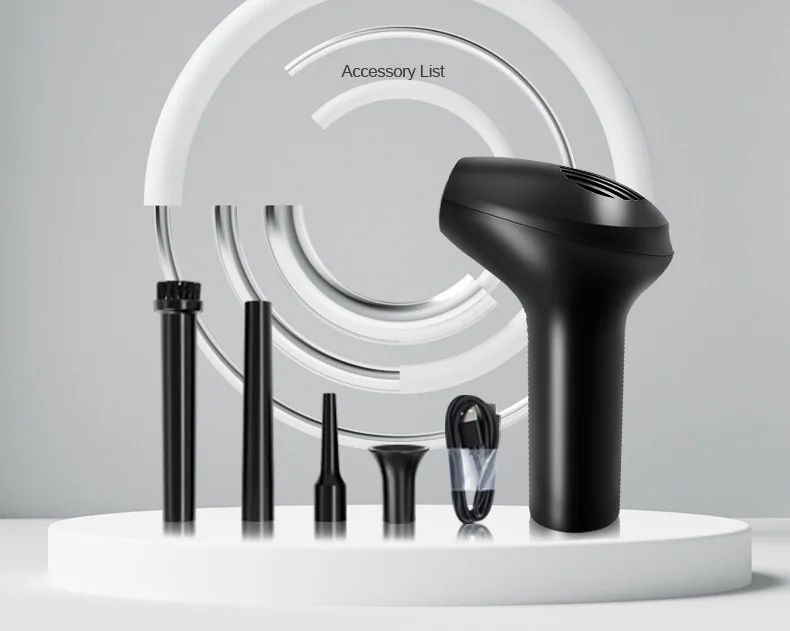 High-quality brushless electric blower for vacuum cleaner, keyboard, and car application