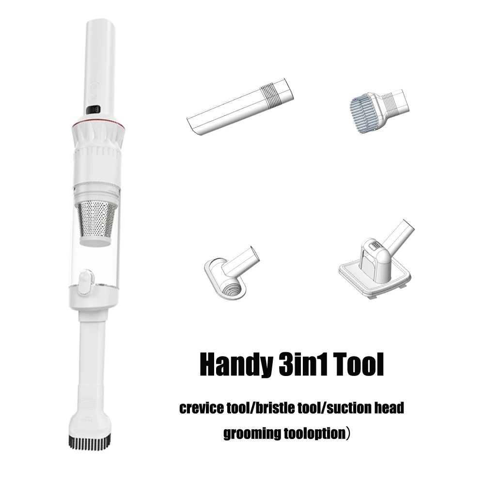 Hot Sale Portable Wireless Handheld Mini Vacuum Cleaner 11.1V for Car Household