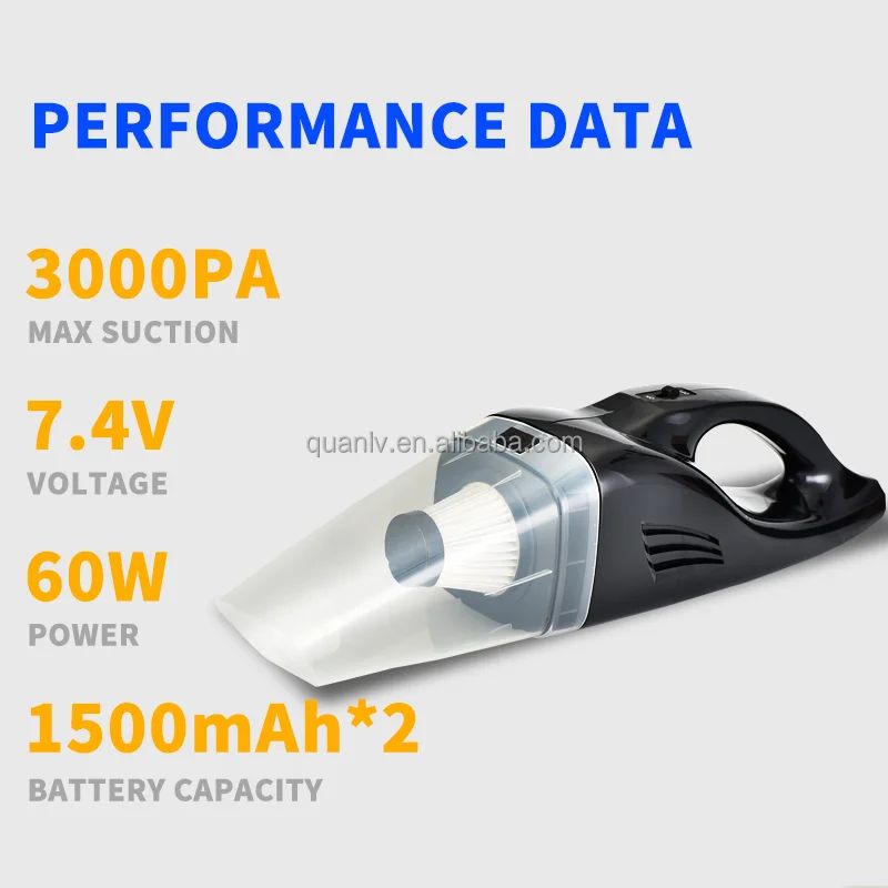 Wholesale, Handheld Wireless Car Vacuum Cleaner with Custom Design, Portable Vacuum Cleaner