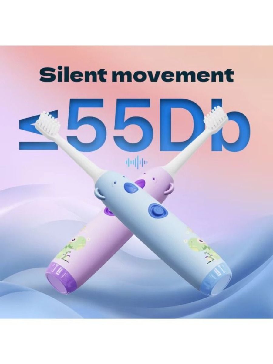 2025 new electronic toothbrush with one button, with soft bristles and fast teeth cleaning