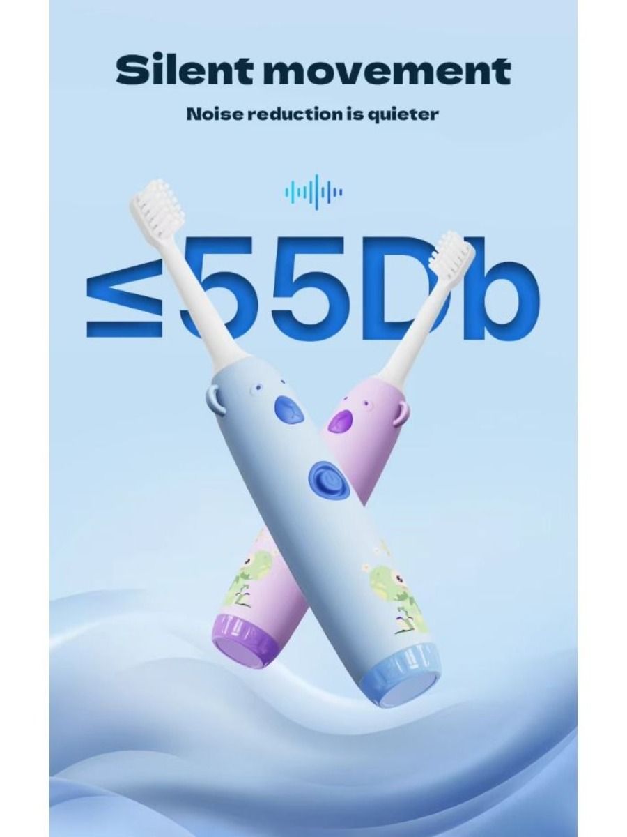 2025 new electronic toothbrush with one button, with soft bristles and fast teeth cleaning