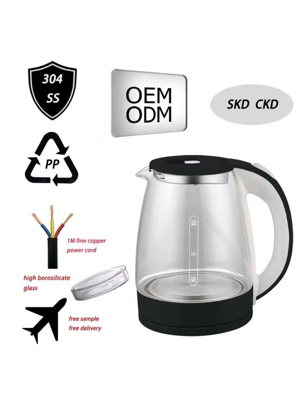 Hot Sale, Wholesale, High-Quality Red Electric Kettle for Hot Water, Household Electric Kettle