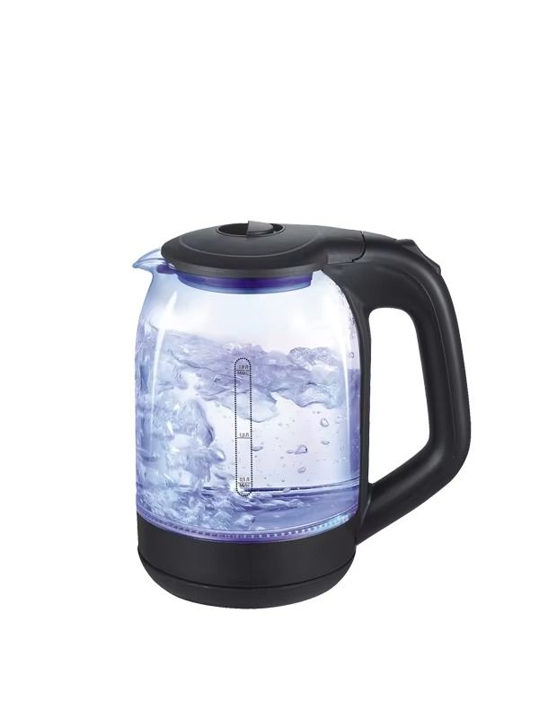 High-quality glass teapot, large capacity 1.8L electronic heater, suitable for families, hotels, and restaurants with temperature control.