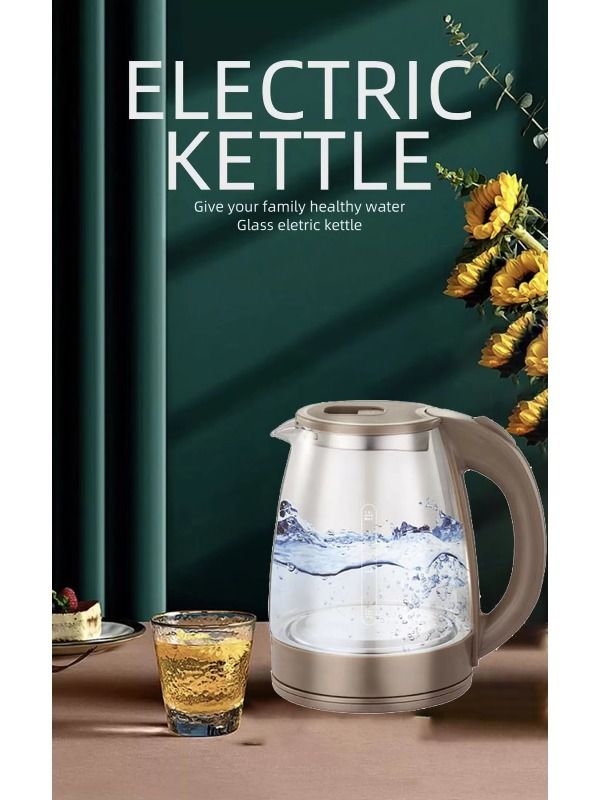 Hot Sale, Wholesale, High-Quality Red Electric Kettle for Hot Water, Household Electric Kettle