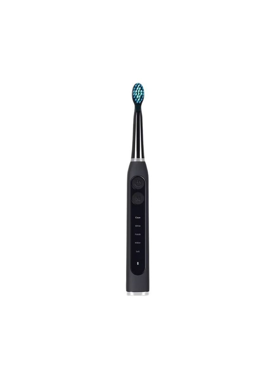 USB charges a portable electric toothbrush for adults containing 2 toothbrush heads and 5 operating modes