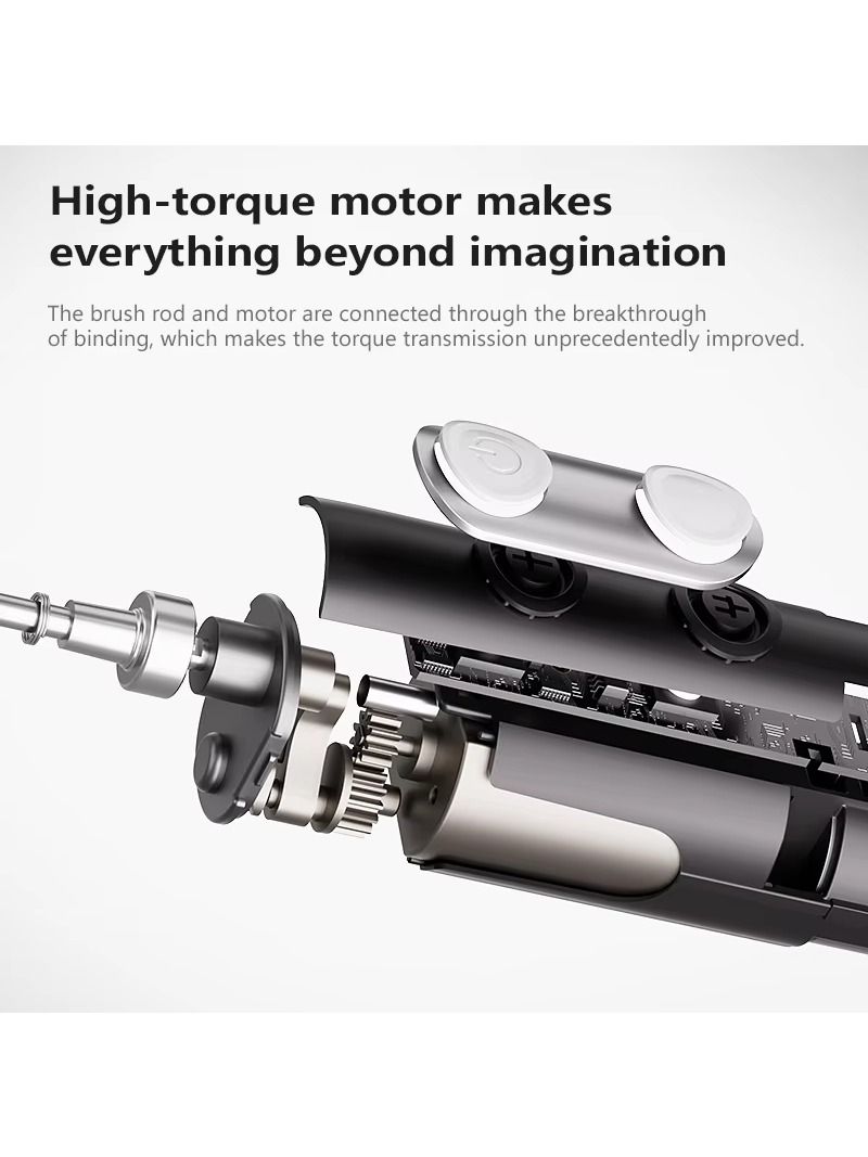 Electric toothbrush with a luminescent display contains 3 rotation modes, 2000 milliamps with sound waves used in daily portable soft-bristle boxes.