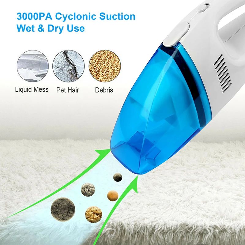 Powerful Handheld Steam Vacuum Cleaner for Carpets, Car, and household