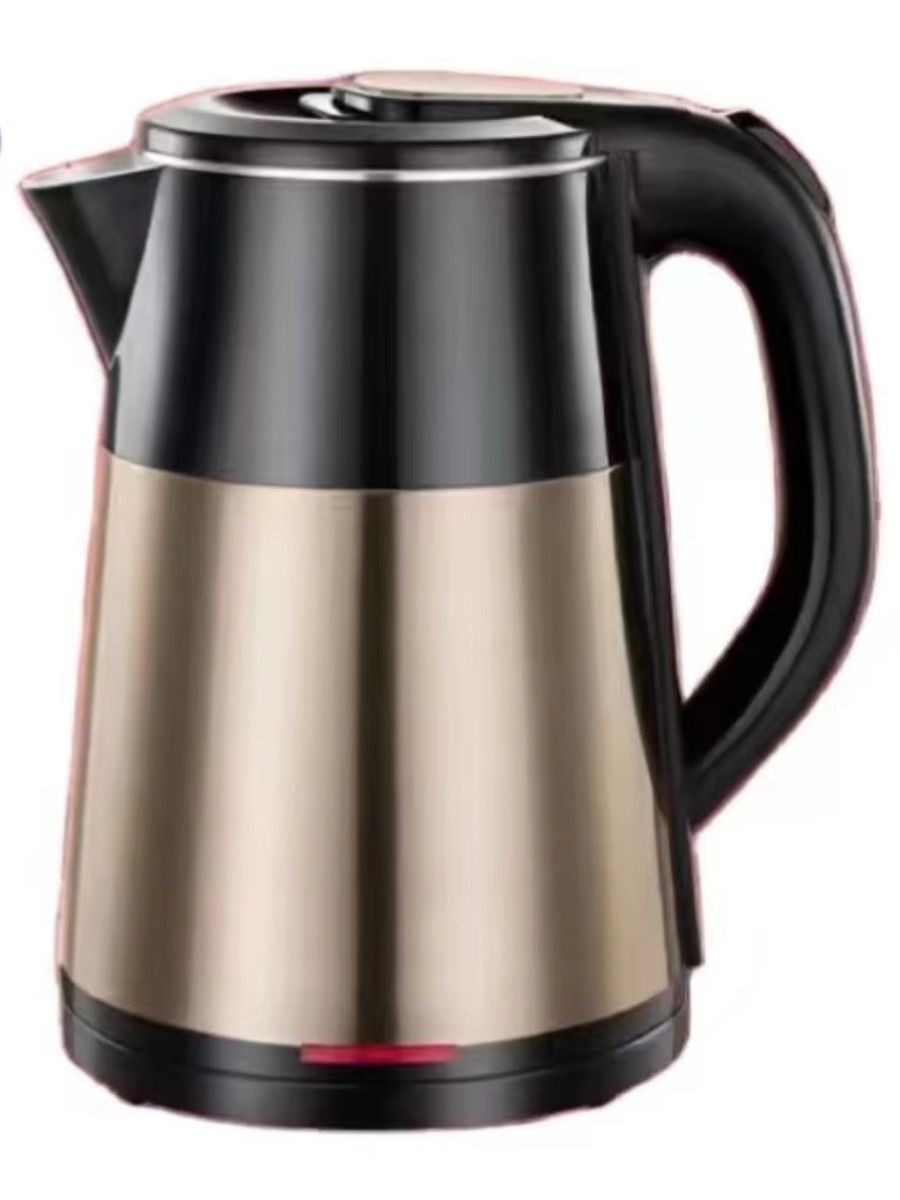 Two-layer Shell Not Scalding Hands Electric Thermal Kettle with Overheating Stainless Steel 1.8L Large Capacity