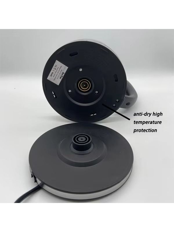 1.8L Clear Borosilicate Glass Health Electric Kettle