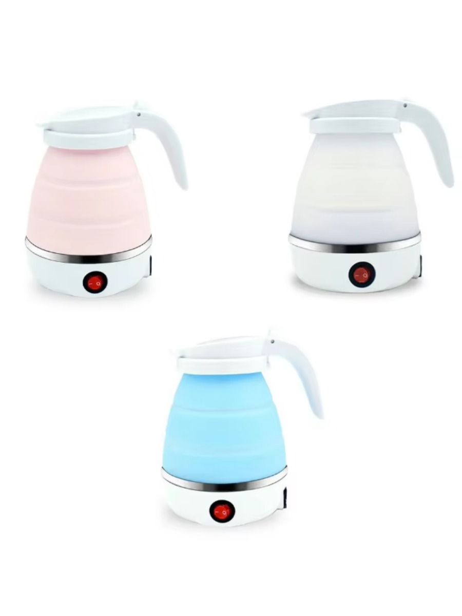 New silicone kettle with miniature timers for mini folding tape, portable for carrying