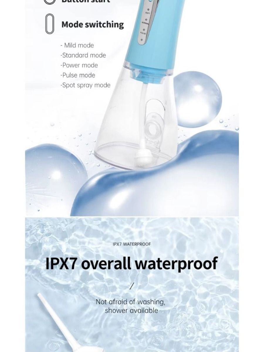 New Arrival, Best Seller, Smart Dental Portable Electric Water Jet Flosser, Best Quality, Teeth Cleaning Flosser