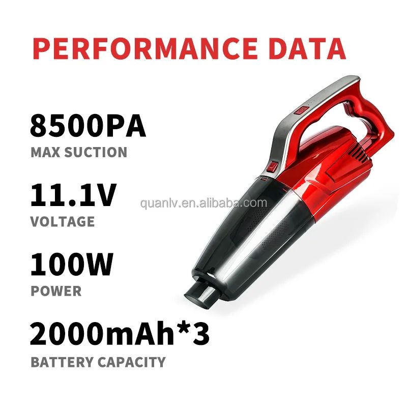 Wireless vacuum cleaner usb rechargeable for low-noise vacuum cleaner charging