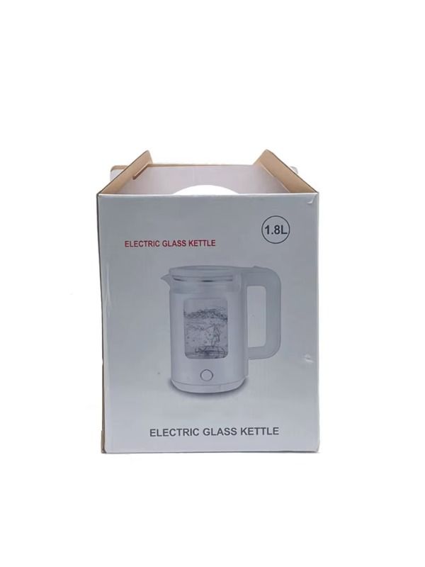 Wholesale and retail trade are conducted in China, featuring new designs of traditional glass electric teapots with a 1.8-liter style and heating elements controlled by a Strix controller.