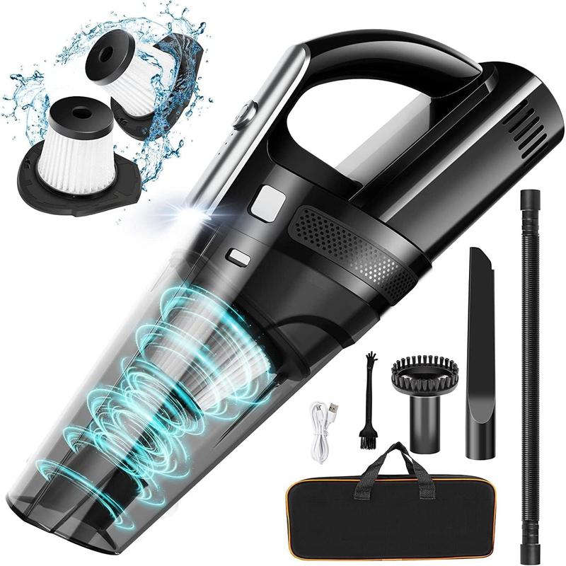Handheld Vacuum Cordless Mini Portable Rechargeable  Vacuum Cleaner with 11000PA  Suction for  Home and Office