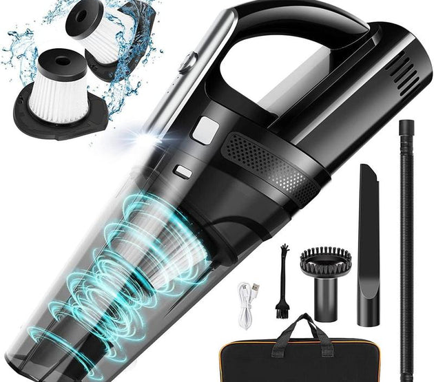 Handheld Vacuum Cordless Mini Portable Rechargeable  Vacuum Cleaner with 11000PA  Suction for  Home and Office