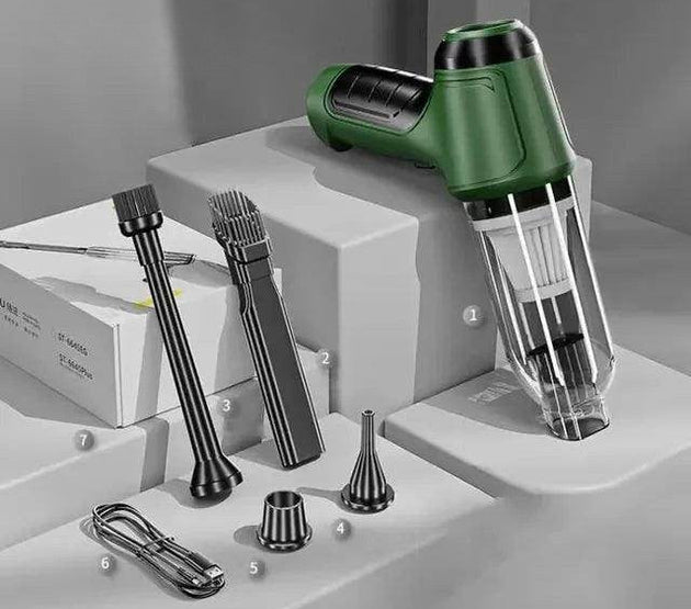 Cordless Vacuum Cleaner | Blowable Portable Cordless Car Vacuum Diversi Fusion™