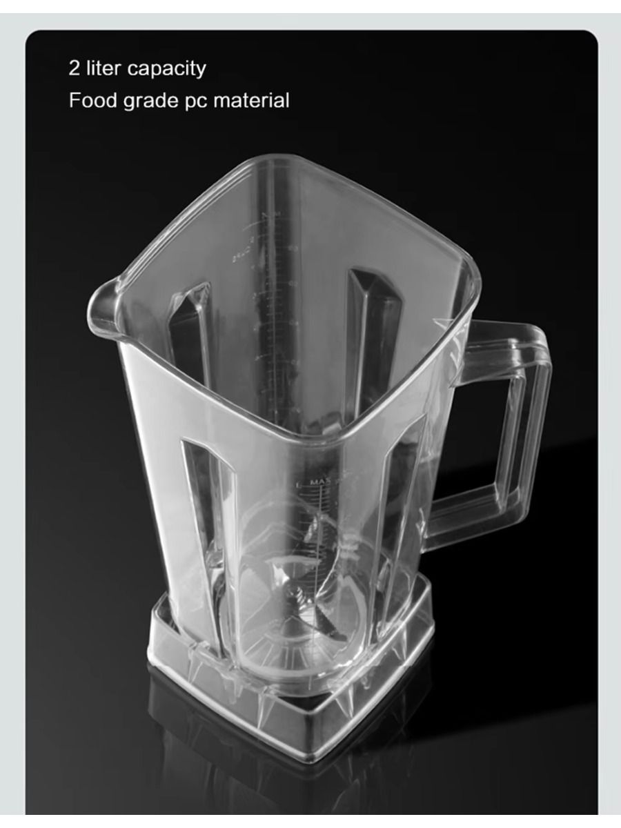 Kitchen, soundproof, 2L capacity, handheld blender in popular fashion