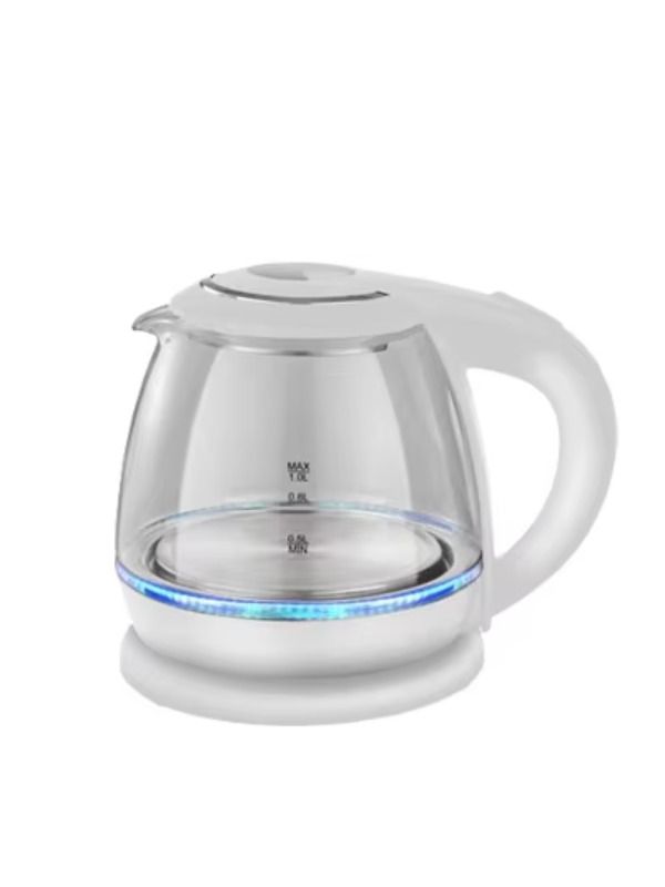 China produces wholesale and retail high-quality glass tea with boiling water electric kettle with heating.