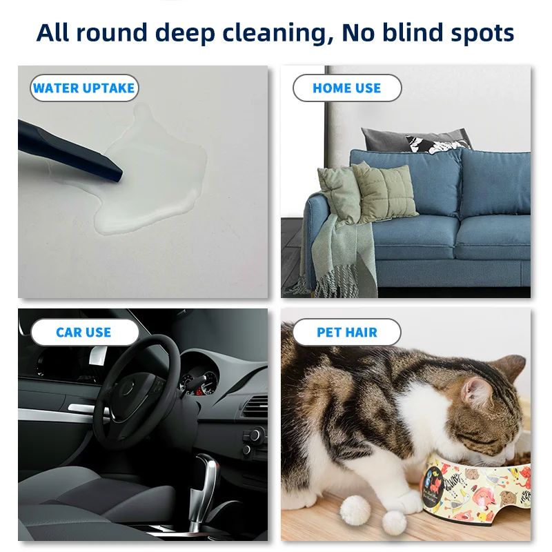 Best Seller, 2025 Portable Wireless Vacuum Cleaner 4 in 1 with Backlight