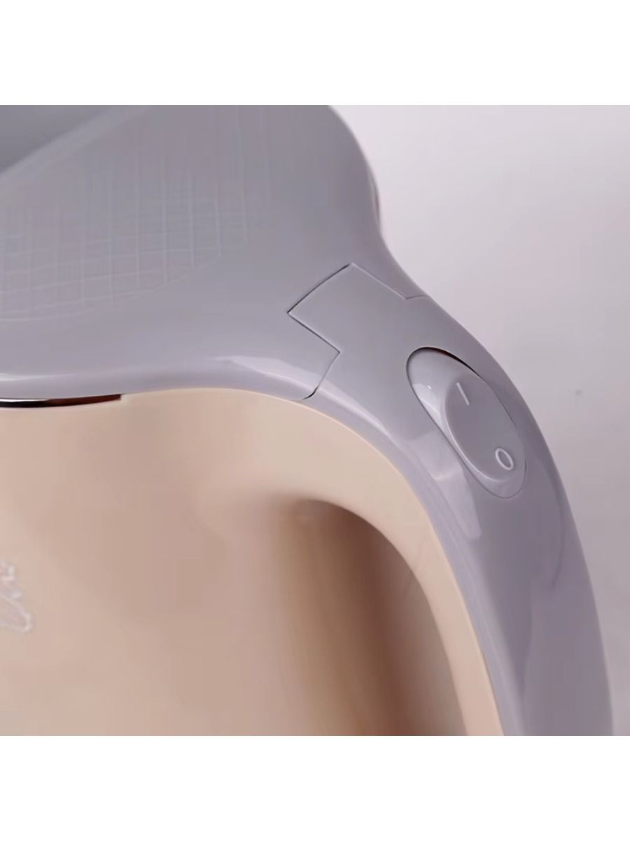 1500W electric kettle with large capacity of 1.8 liters, stainless steel, double-walled, suitable for home and hotel use.