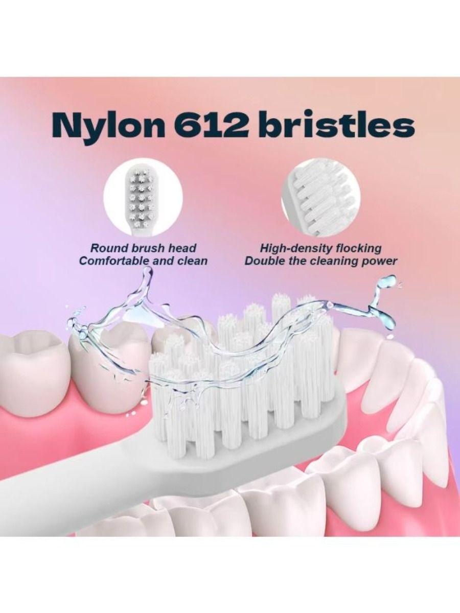 2025 new electronic toothbrush with one button, with soft bristles and fast teeth cleaning