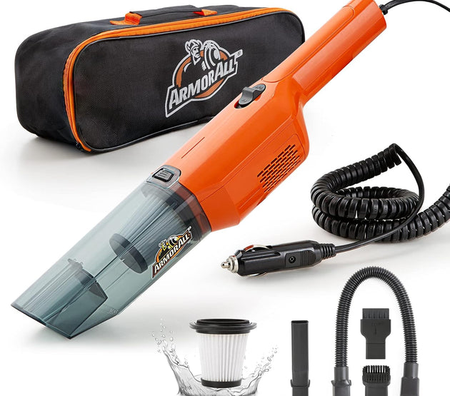 Armor All AA12V2 0903 Car Vac, Compact, Orange