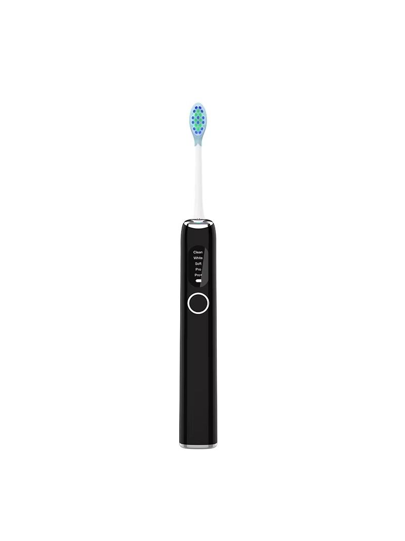 USB charges a portable electric toothbrush for adults, containing 2 toothbrush heads and 5 operating modes.