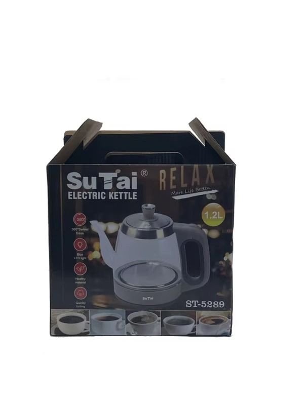 Chinese manufacturer, samovar, small glass 1.2L electric kettle for heating cattle, thermal switch for boiling water, tea parts