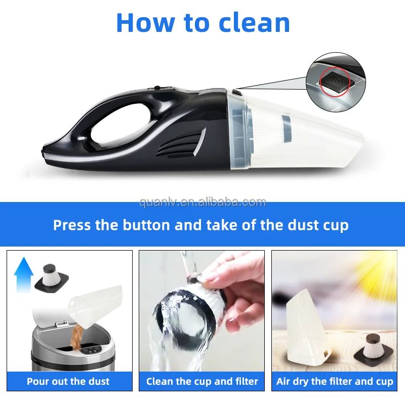 Wholesale, Handheld Wireless Car Vacuum Cleaner with Custom Design, Portable Vacuum Cleaner