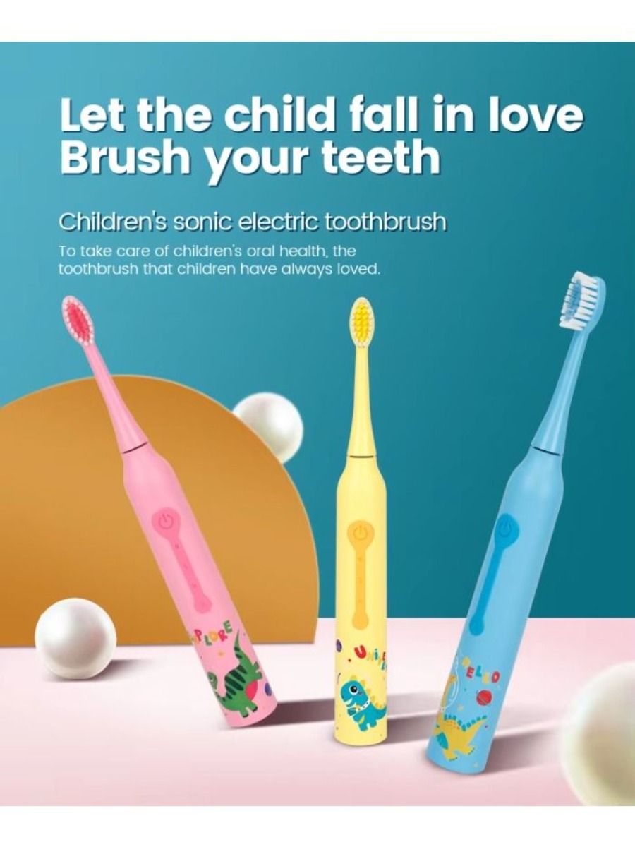 2025 new USB rechargeable children's toothbrush