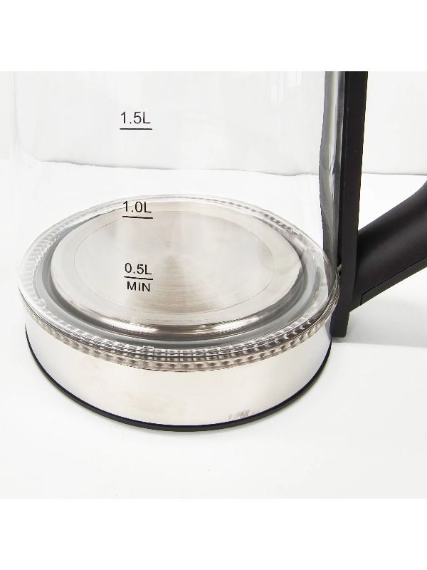 In China, there are low prices for exquisite glass cups with a thermostat, 1.8-liter electric kettle