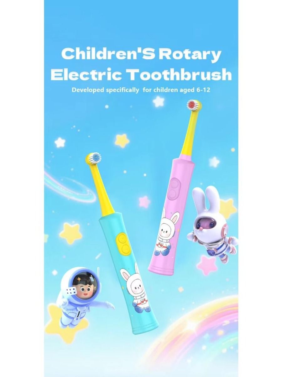 New model of children's rotating toothbrush