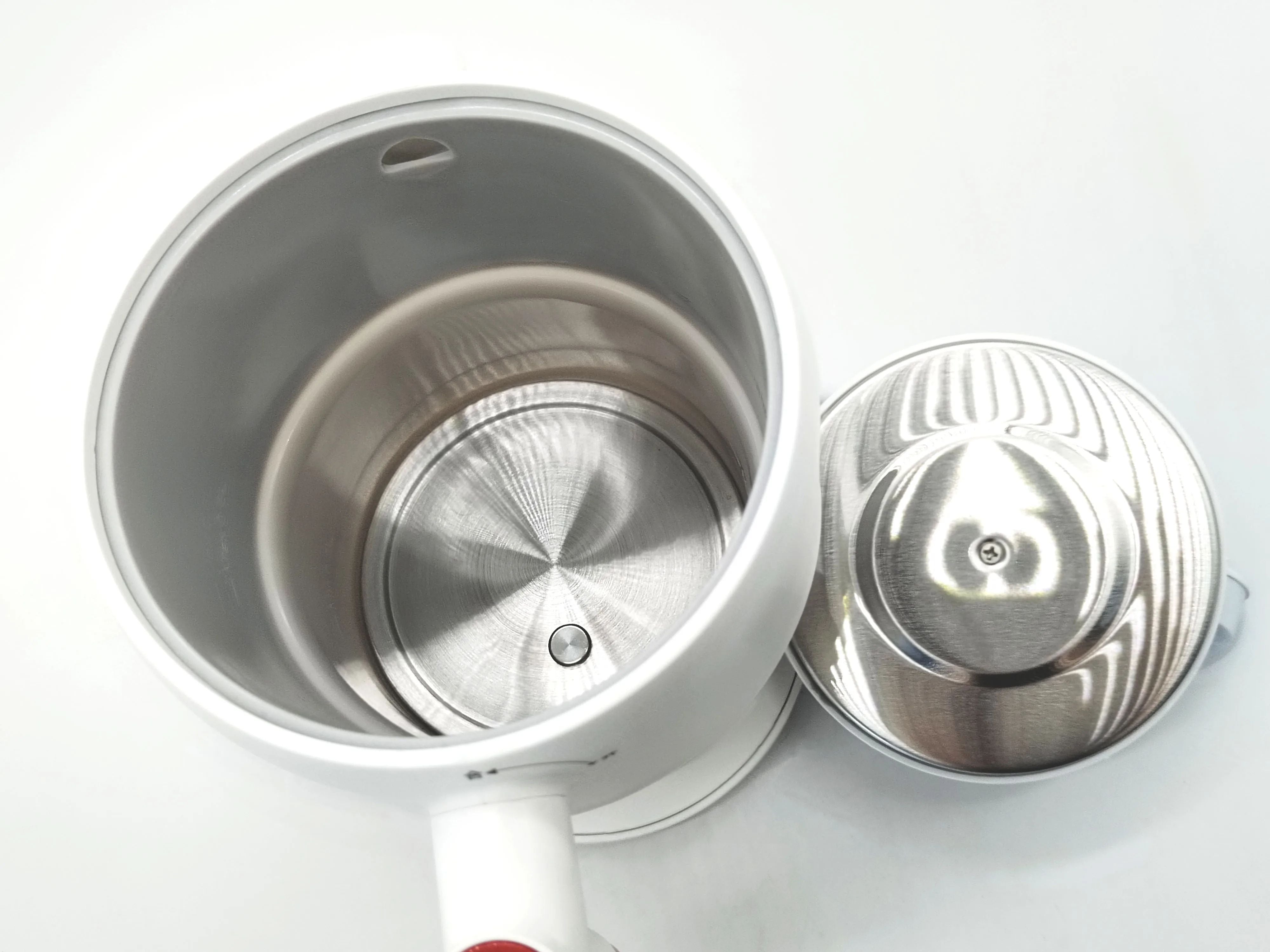 The new design of the digital thermostat shows that portable thermos flasks with adjustable electronic heater temperature.