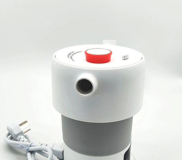 The new design of the digital thermostat shows that portable thermos flasks with adjustable electronic heater temperature.