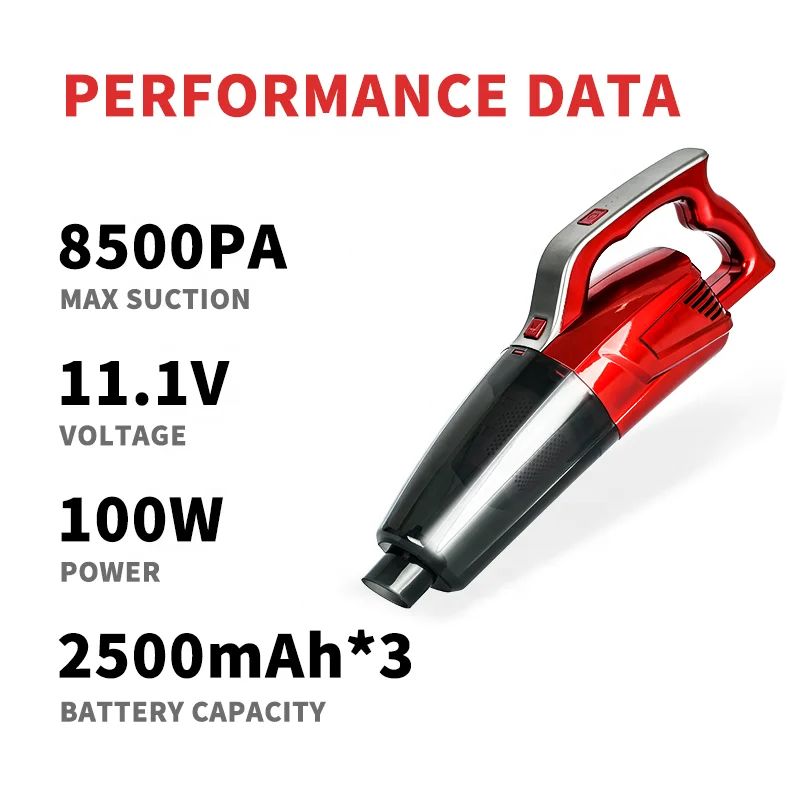 Wireless vacuum cleaner usb rechargeable for low-noise vacuum cleaner charging