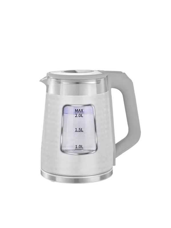 In China, there are low prices for exquisite glass cups with a thermostat, 1.8-liter electric kettle