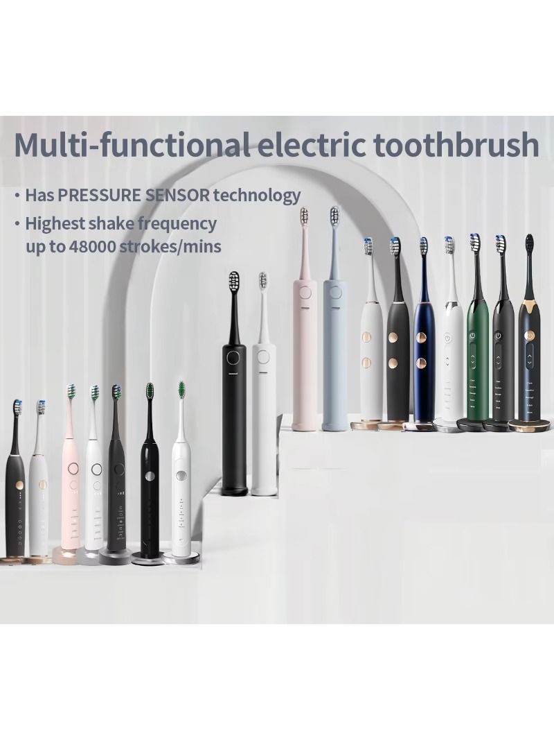 Three modes of sound wave electric toothbrush 8800 RPM