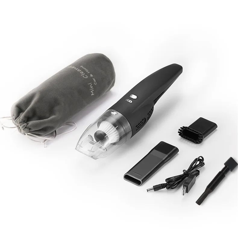 Portable Car Stubsauger Wireless Automatic 5200Pa Pumping Mini Cleaning Vacuum Cleaner on Home Table
