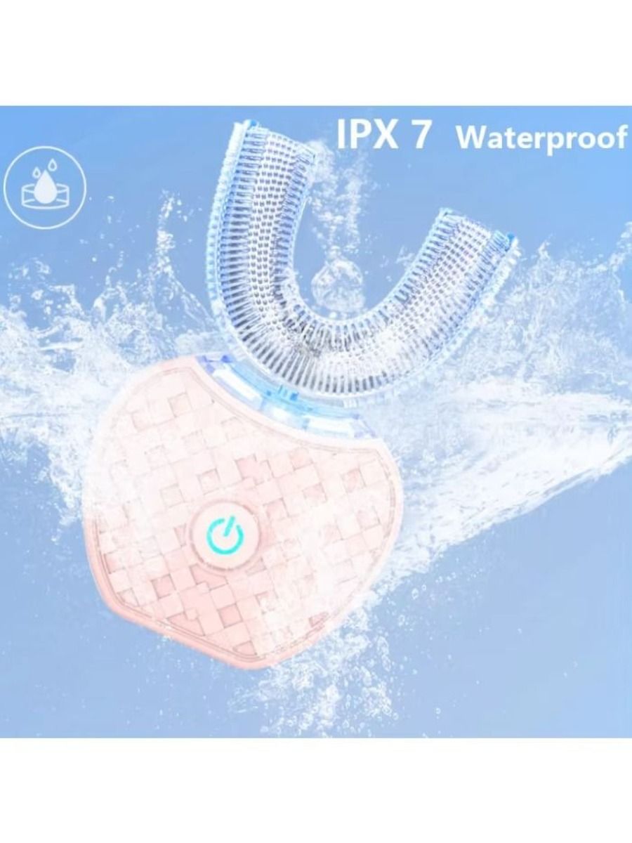 Hot Sale 360 Degree U-Shaped Automatic Silicone Electric Toothbrush