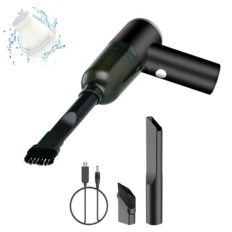 Wireless portable vacuum cleaners can be rechargeable vacuum wet cleaners for home and car air purifiers