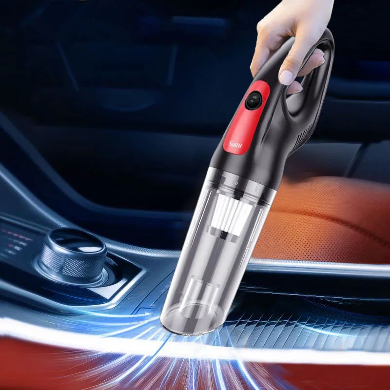 Portable Mini with Wireless Cordless 13000pa Dry Handheld Vacuum Cleaner