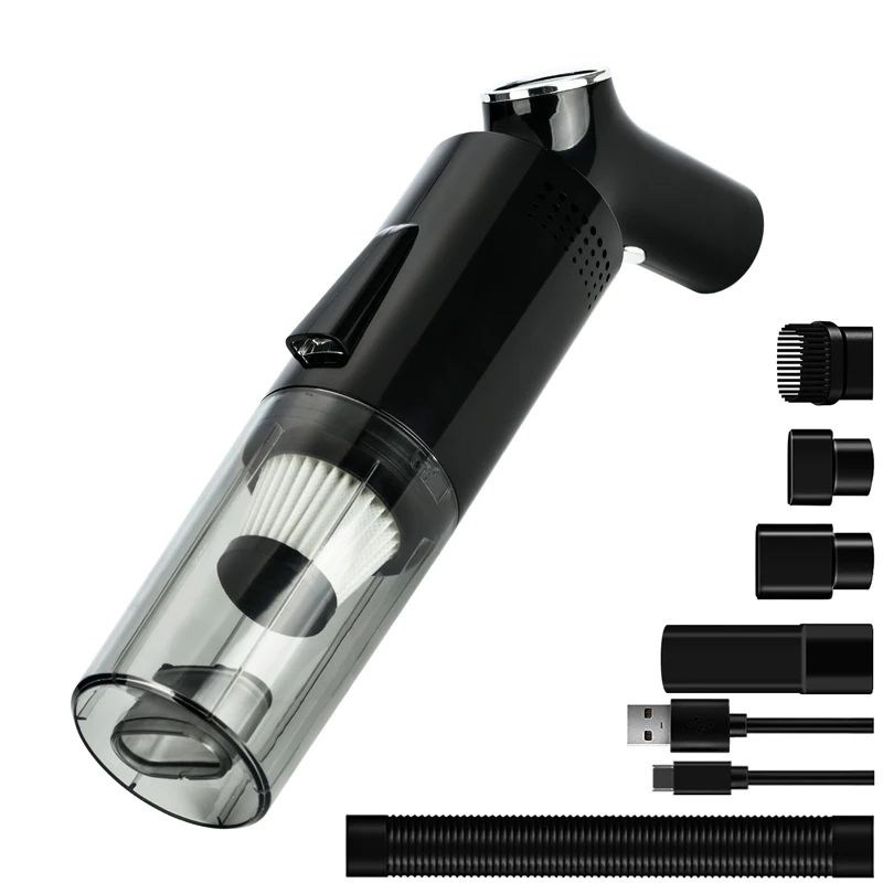 Best Seller, 2025 Portable Wireless Vacuum Cleaner 4 in 1 with Backlight