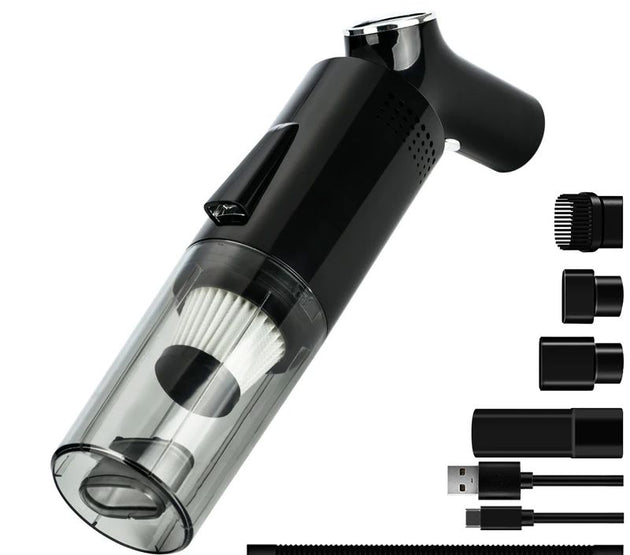 Best Seller, 2025 Portable Wireless Vacuum Cleaner 4 in 1 with Backlight