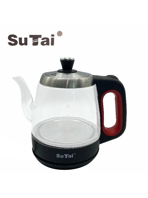 Chinese manufacturer, samovar, small glass 1.2L electric kettle for heating cattle, thermal switch for boiling water, tea parts